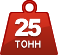 Автокраны 25 тонн